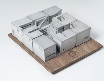 MINIATURE CONCRETE HOME