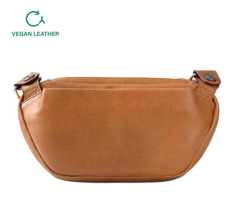 CLAPTON CROSSBODY - APPLE LEATHER