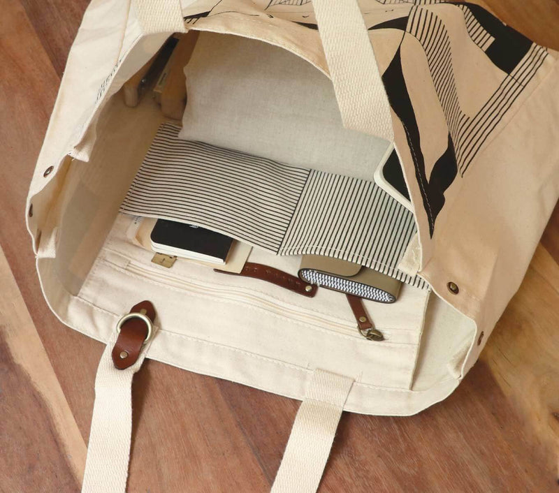 DUBAI CANVAS TOTE