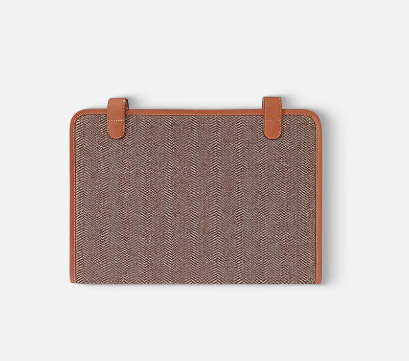 FOLDAWAY HERRINGBONE LAPTOP JACKET