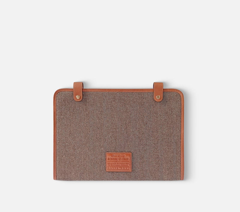 FOLDAWAY HERRINGBONE LAPTOP JACKET