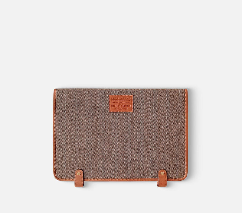 FOLDAWAY HERRINGBONE LAPTOP JACKET
