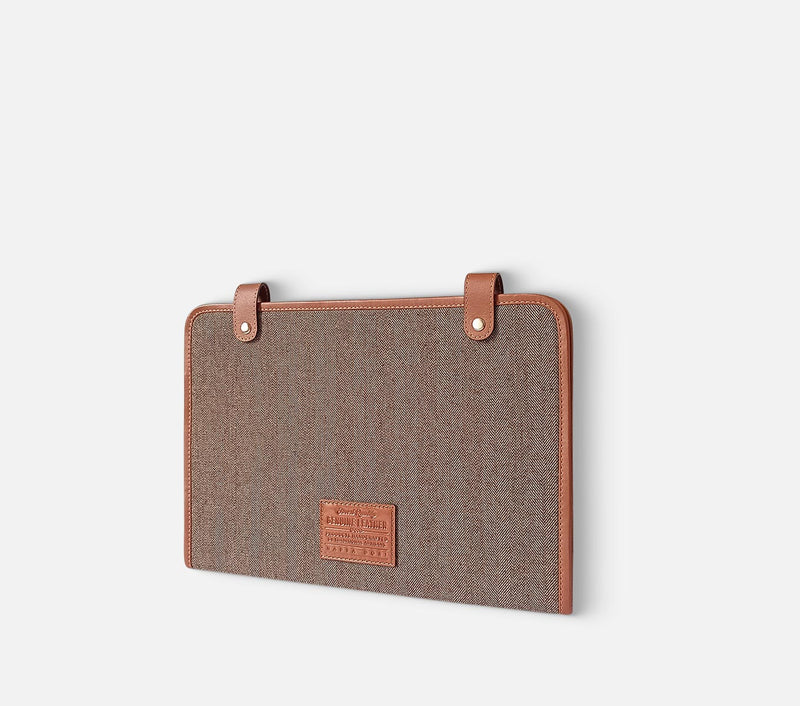 FOLDAWAY HERRINGBONE LAPTOP JACKET