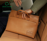 VOYAGER LAPTOP BAG - APPLE LEATHER